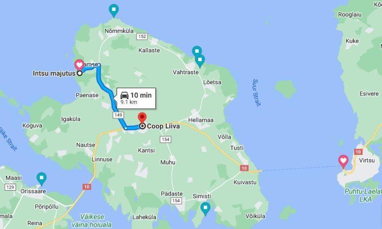 Intsu Suvemaja Hotel Liiva  Bagian luar foto